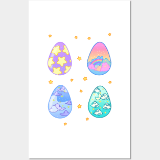 Magical Easter Eggs Posters and Art